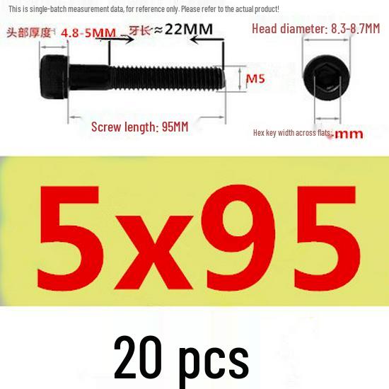High-Strength Grade 12.9 Internal Hex Head Screws M1.4-M20