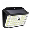 176 LED Solar Lights Outdoor Waterproof Motion Sensor Solar Powered Flood Lights Security Wall Lights  3 Modes Yard Deck Garden