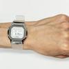 Casio G-Shock S Series Digital Square Metal Watch Clear GM-S5600SK-7 for Men and Women