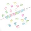 83Pcs Acrylic Translucent Peanut Beads For DIY Necklace Bracelet Earrings Jewelry Making Craft Accessories