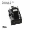 Overload Protector PTC Start Relay Cooler Efficient For Compressor Replacement 1/3Pins Accessories For Mini Fridge High Qulity