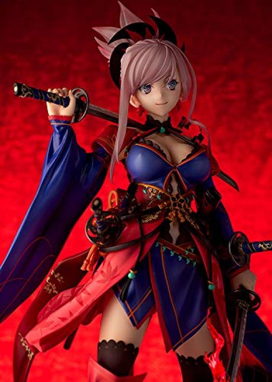 FateGrand Order SaberMiyamoto Musashi 17 Scale ABS&PVC Painted Finished Figure