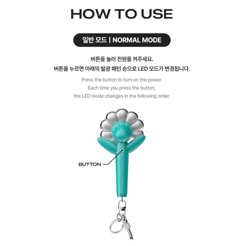 G-DRAGON Official Mini Light Key Ring