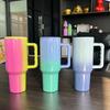 Stainless Steel Large Capacity Car Ice Cream Cup 304 Insulated Cup Cold Straw Cup