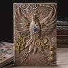 Phoenix Diamond European Retro PU Notebook & Travel Diary