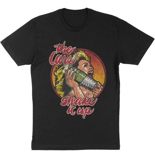 New The Cars Band Shake It Up Short Sleeve Black S to 5XL Shirt TU547 Unisex T-Shirt XXXXL