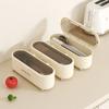 With Drain Tray Chopstick Box Plastic Cutlery Storage Box High Quality Chopstick Organizer
