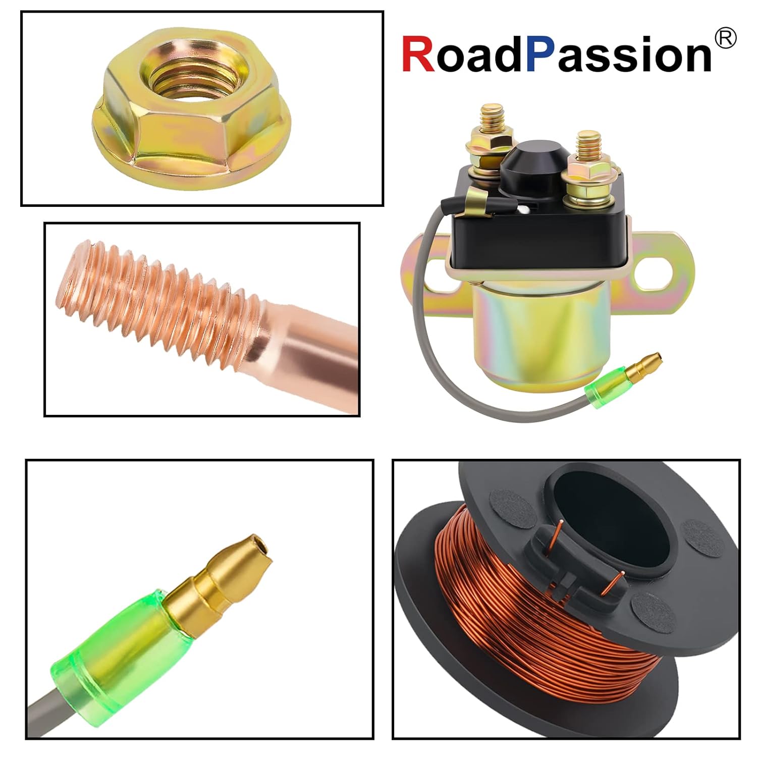 Road Passion Starter Solenoid Relay for Polaris Xpedition 325 425 Engine 2000 2001 2002 ATV Worker 335/500 1999 2001 2002