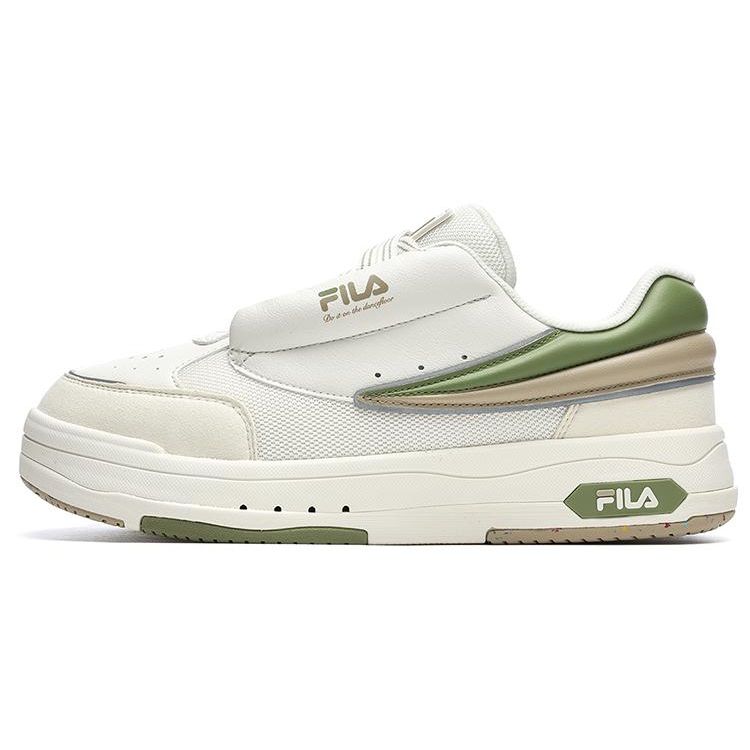 FILA Mix Dance Shoes Low Top Skate Shoes Men sneakers White F12M244201FWW