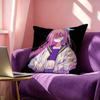 Omori Aubrey Basil Cute Square Double-Sided printed Pillow Case Bedroom Bedside Pillow Sofa Cushion Cover