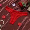 Transparent Mesh Briefs Women Low Waist Romantic T Panties Mesh Sheer Lace Thong  Ladies Girls Gift