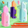 Mini Luminous Push-Pull Elephant Eraser for Students – No-Crumbs, Creative Radish Knife Style Eraser
