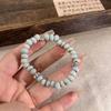JMXD-New Chinese Green and White Yayun Ceramic Beaded Bracelet Female Guofeng Girls Couple Bracelet