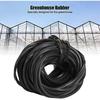 Rubber Strip Greenhouse Frameless Weather Stripping Door And Window Gasket Rubber Seals Glazing Line Accessories Supplies for Glass Sealing 18metres B