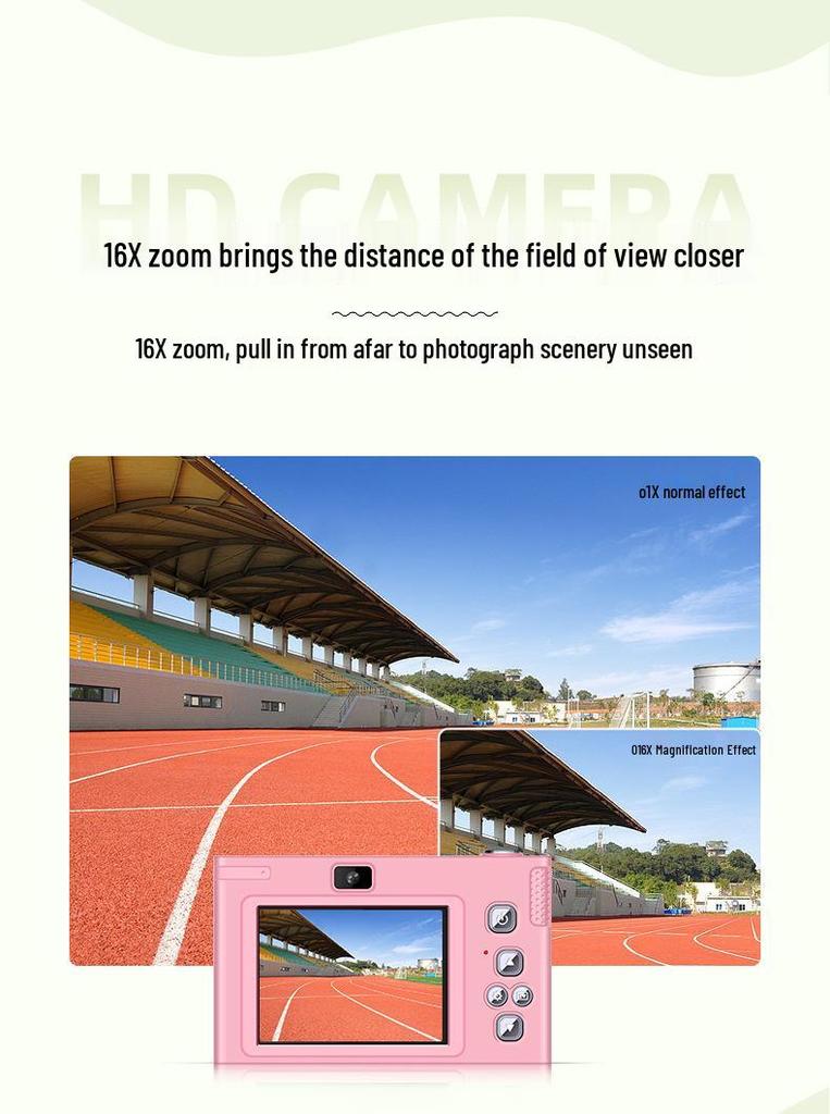 2025 Dual-Camera Retro Digital Student Travel Camera