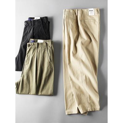 Heavy Foreign Trade Tail Order Cut-off Label Export Casual Pants
