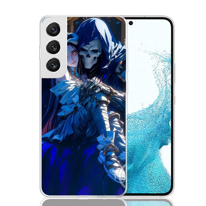 Albedo Overlord Anime Phone Case For Samsung Galaxy S26 S25 Edge S24 S23 FE S22 Ultra S21 Plus S20 + Fundas Cover Coque Galaxy S