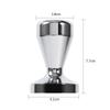 Stainless Steel Tamper, Coffee Bn Press Tool with 51mm Flat Base, sy Grip Handle, Rust Proof and Anti Corrosive, for Home   Use or Gift