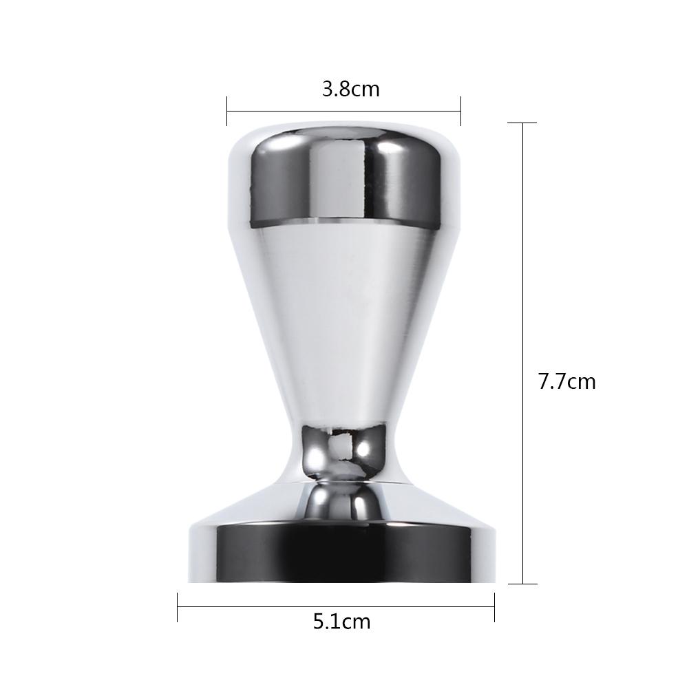 Stainless Steel Tamper, Coffee Bn Press Tool with 51mm Flat Base, sy Grip Handle, Rust Proof and Anti Corrosive, for Home   Use or Gift