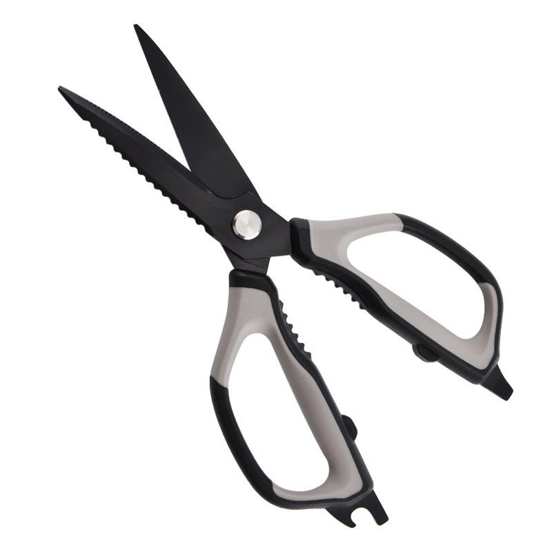 Premium Japanese Stainless Steel Kitchen Shears - Multi-functional Sharp Shears for Poultry and More