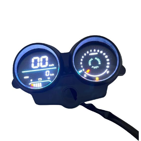 For Honda Fan125 CG125 TITAN 125 2005-2013 Panel Digital LED Odometer Speedometer Meter Dashboad Tachometer