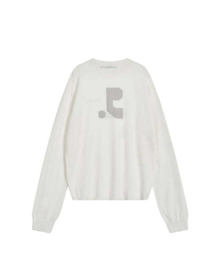 REST&RECREATION Layered Crew Neck Knit - Ivory