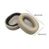 Replacement Earpad Ear Pad Cushions for  MDR-100ABN WH-H900N Headphones Sheepskin Leather Repair Part Cover Case
