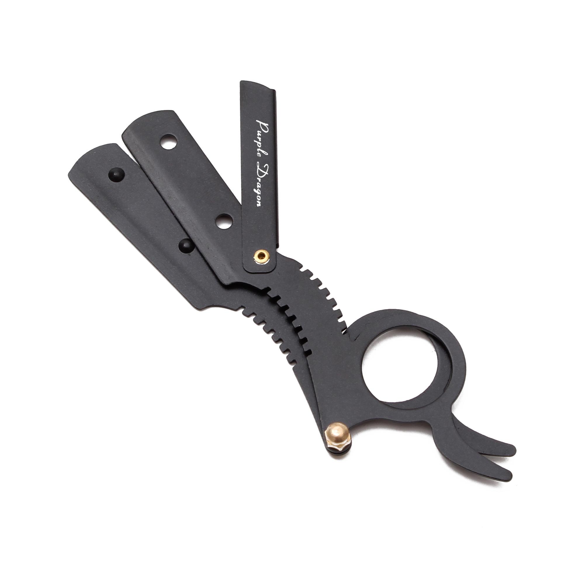 

Классическая ручная мужская бритва из нержавеющей стали и триммер для волос