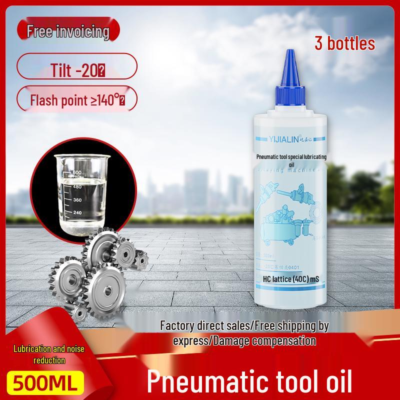 Air Tool Maintenance Oil for Impact Wrench, Grease Gun, Screwdriver, Grinder, and Nail Gun