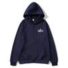 Modische Persönlichkeit Blume Reißverschluss Hoodie Locker Freizeitkleidung Langarm Kapuzen-Strickjacke