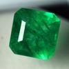 Natural Green Emerald Loose Gemstone 8.15 ct Square Shape for Jewelry Making and Gem Collections