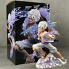 One Piece Sun God Nika Luffy Figure Gear 5 Standing On Cloud Anime Statue Model Desktop Ornament Decoration Gift For Anime Fans