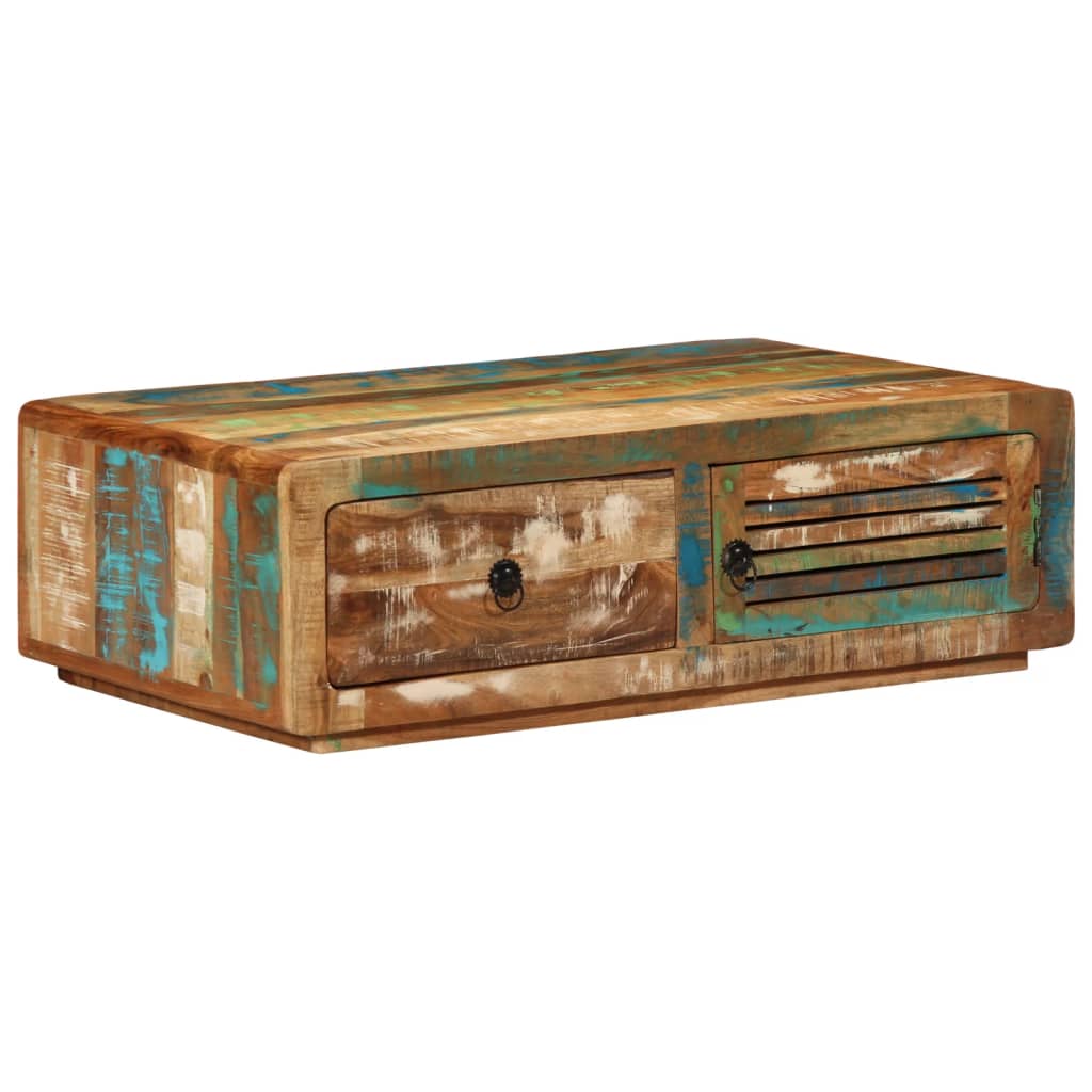Coffee Table 89 x 55 x 29 cm Solid Reclaimed Wood