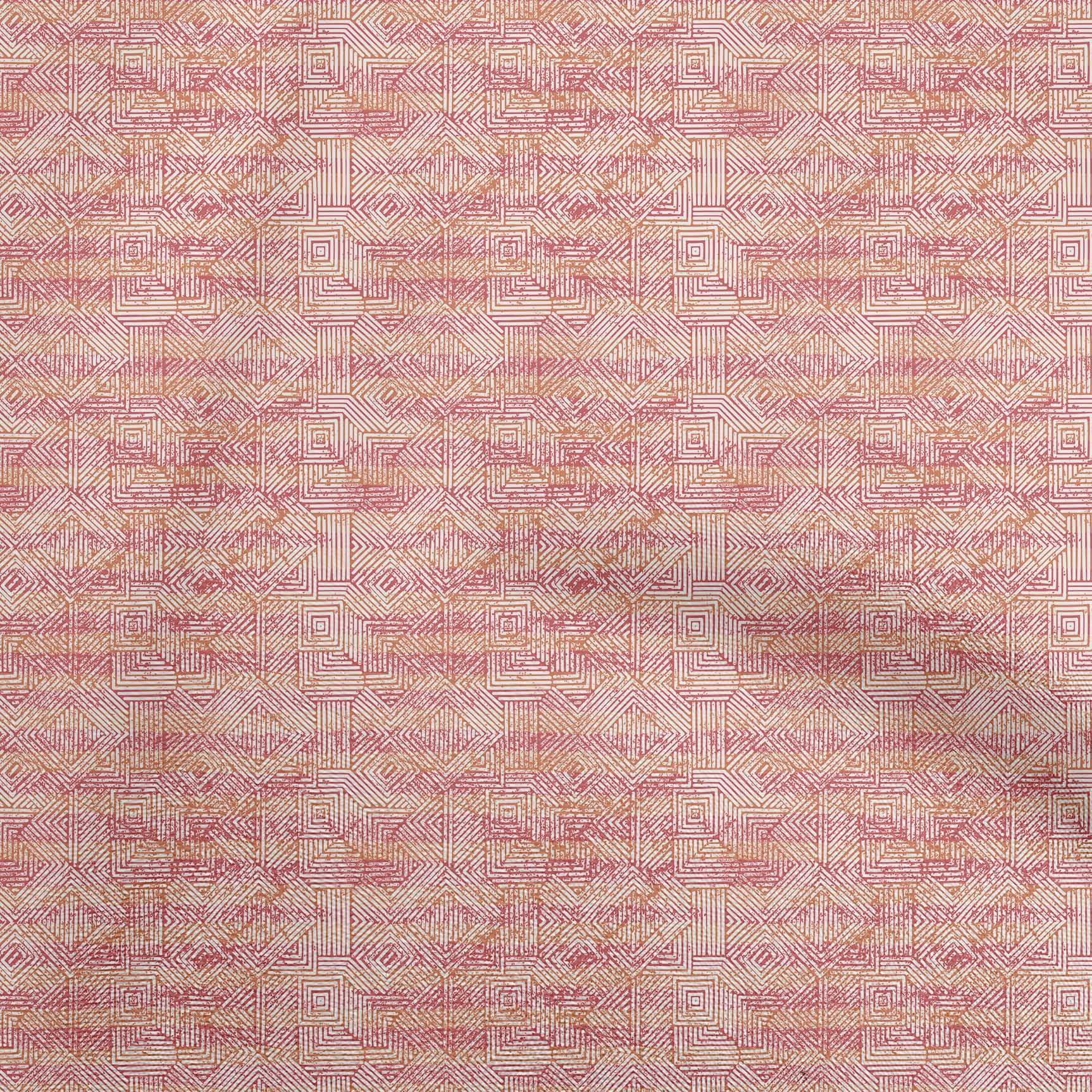 

oneOone Cotton Flex Dark Olive Green Fabric Geometric Lines With Texture Sewing Material Print Fabric By The Yard 40 Inch 42 Inch Wide - Viscose Chiffon коричневий