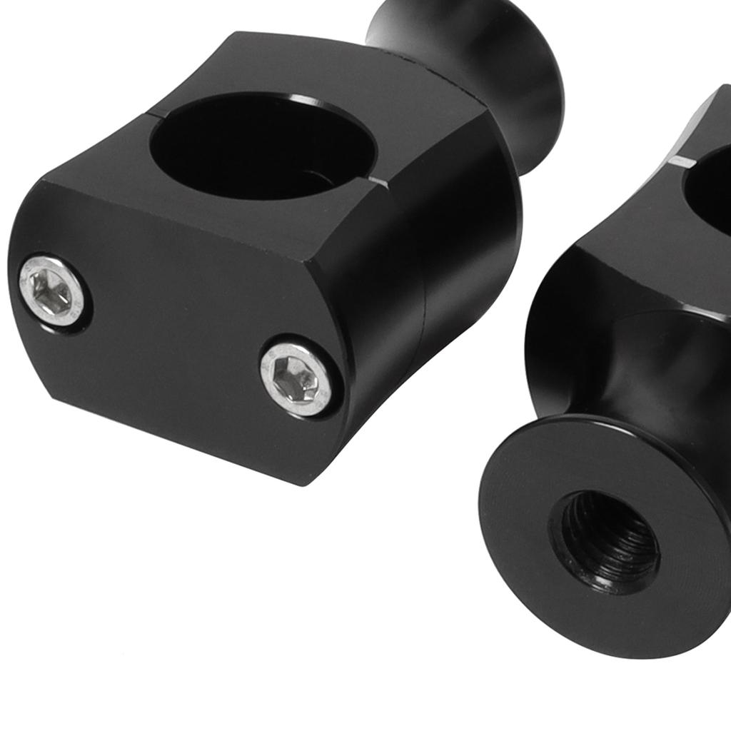 1 Pair Motorcycle 25mm 22mm Handlebar Risers Handlebar Mount Handle Clamp For Most Model Motorbike Modification