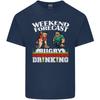 Weekend Forecast Rugby Funny Beer Alcohol Unisexs Light Cotton TShirt