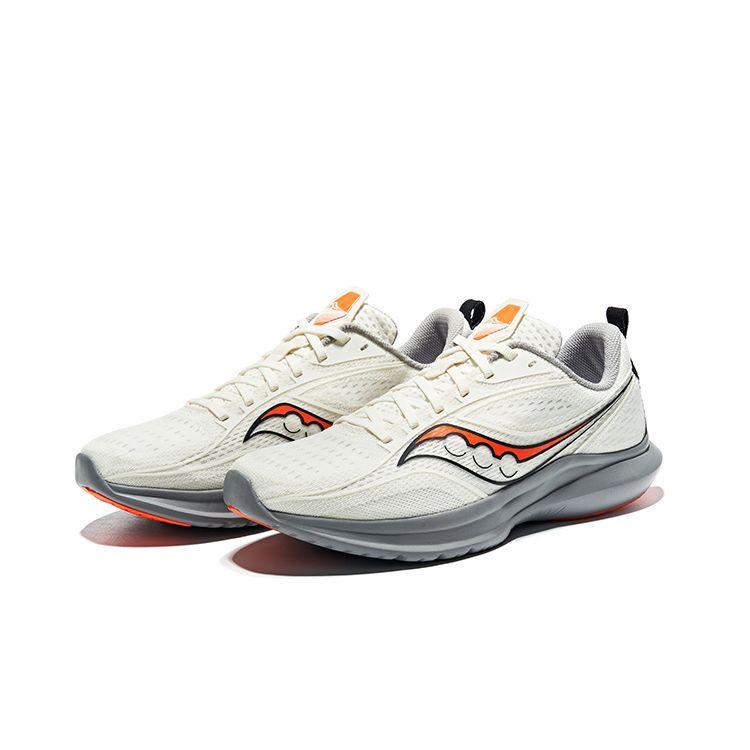 Saucony Unisex Kinvara 13 White Orange Running Shoes S28228-5