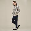 CHIQUITA Slim Fatigue Pants (Corduroy) Navy 234503Snv