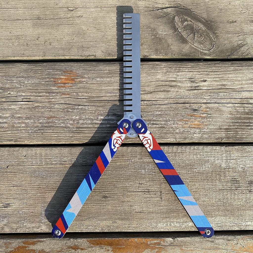 Yoru Comb Butterfly Trainer Hair Peine Head Yoru Knife Training Tool Game Cosplay Collection Gamer Gift