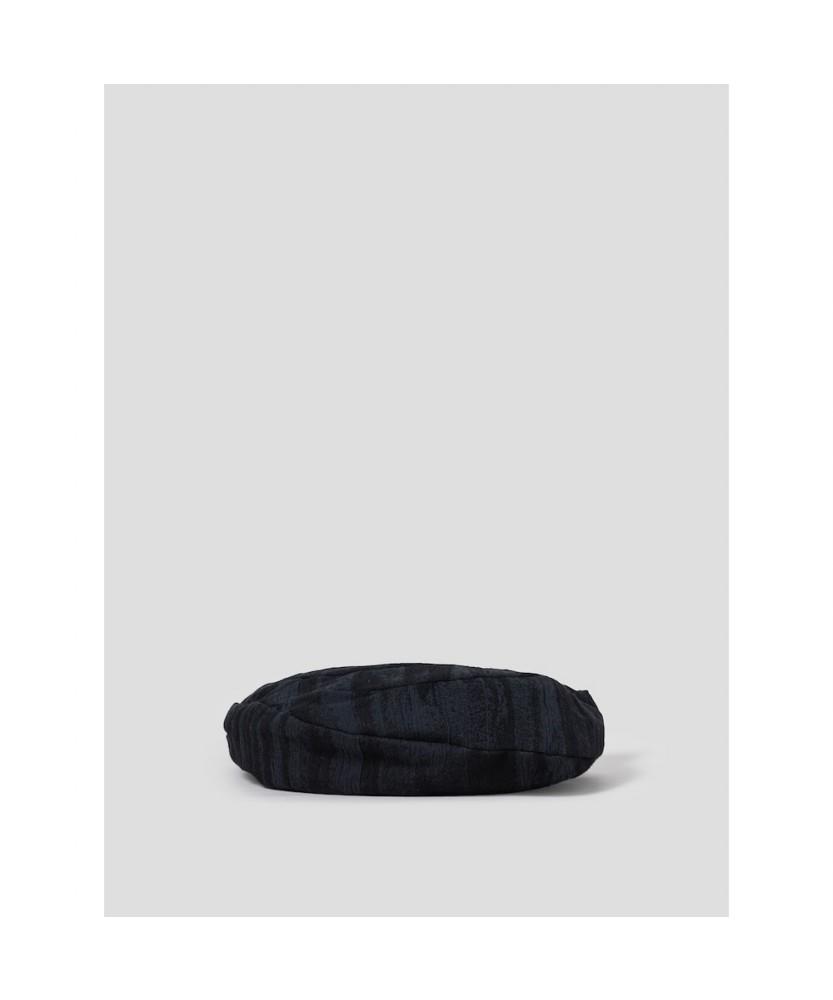 Anggae Jacquard Knot Tube Bag (S) Black