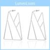 Fashionable Geometric Alloy Earrings For Women Ideal For Special Occasions