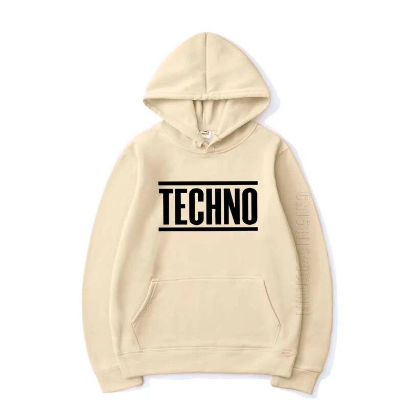 Толстовки в стиле техно однотонная толстовка с принтом унисекс женская спортивная повседневная повседневная топы с капюшоном уличная одежда пуловер в стиле хип-хоп унисекс L 4873₽