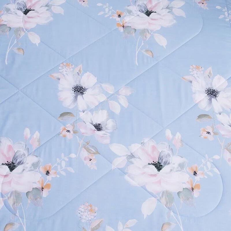 LUOLAI Floral Whisper Washable Summer Quilt
