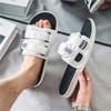 Trendy Slipper Flip-Flop Cushioned Bottom Indoor Everyday Slipper Non-skid Outdoor Slippers Men'S Summer Sandals Seaside Hook Loop
