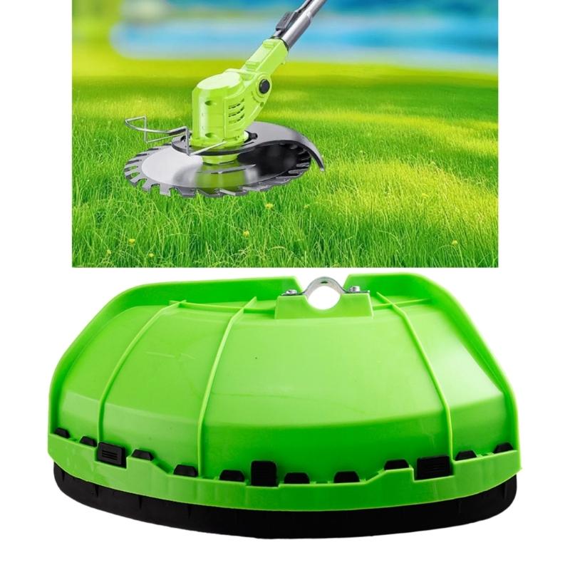 All Season Mower Deflector Accessory Universal Fit For Residential Trimmers Shatterproof Recyclable Plastic Construction