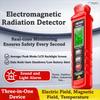 Sound Light Alarm Electromagnetic Radiation Detector Magnetic Radiation Analyzer For Home Use