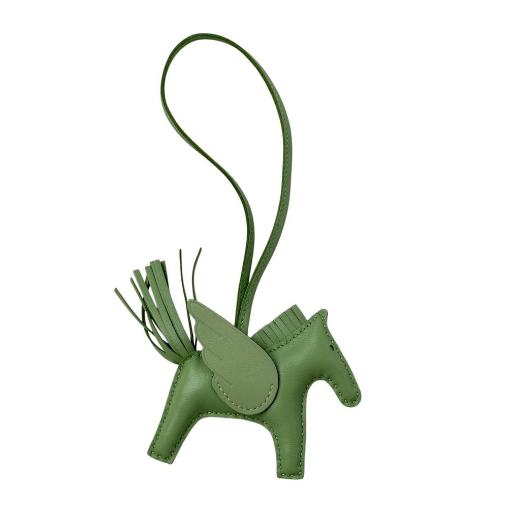 Gebrauchter HERMES-Charm Grün System Anyo Miro Damen