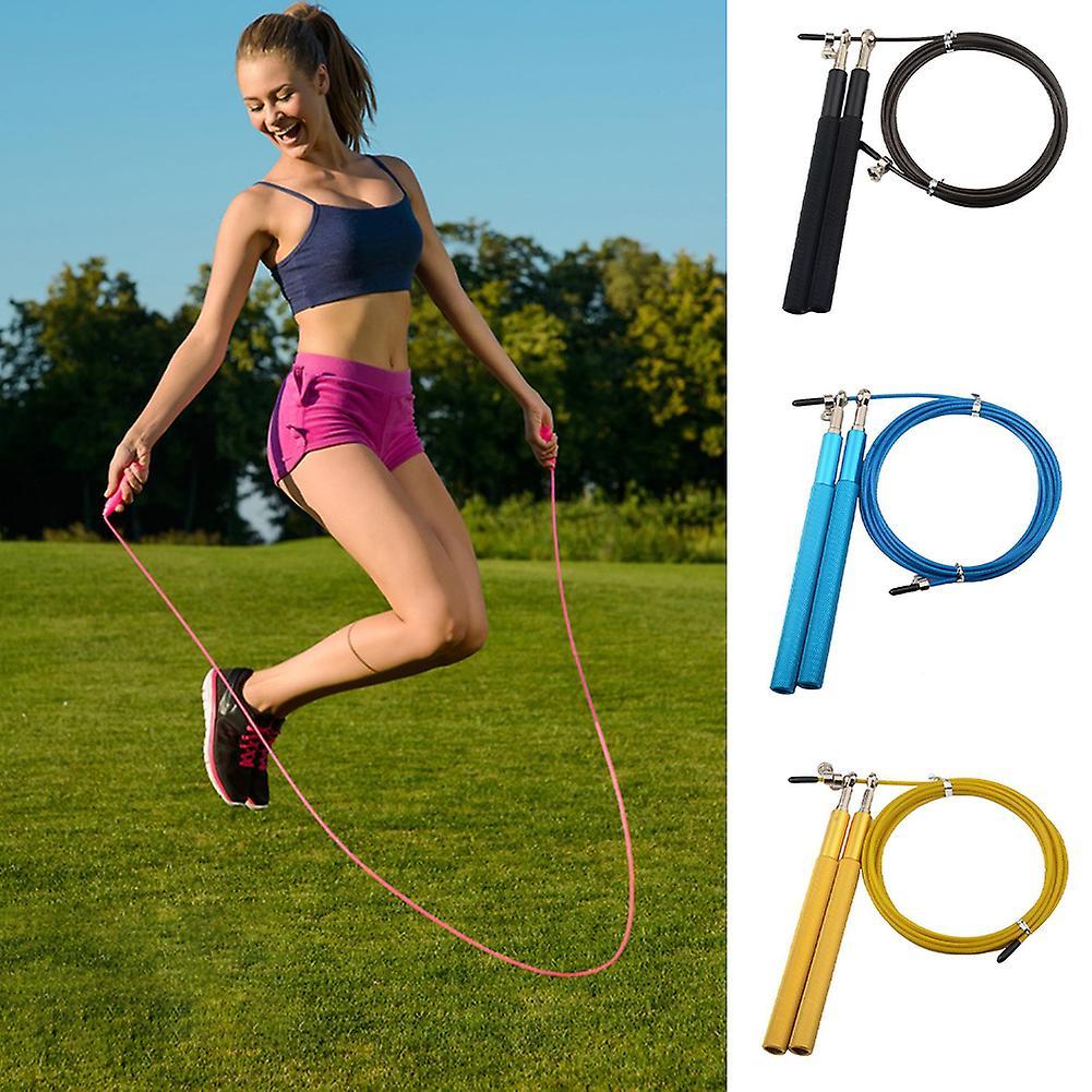 Thin Handle Fitness Jumprope Portable Sports Skipping Line Fitness Equipment