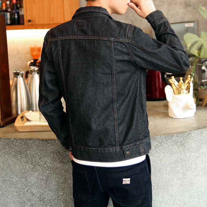 New Jacket, Youth Denim, Men's Korean Slim-fit Top