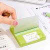 100sheets Pearlescent Color Posits Sticky Notes Pads Paper Stickers Posted It Notebook Memo Notepad Pull-out Message Sticker